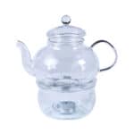 Glass Teapot and Burner (800ml)