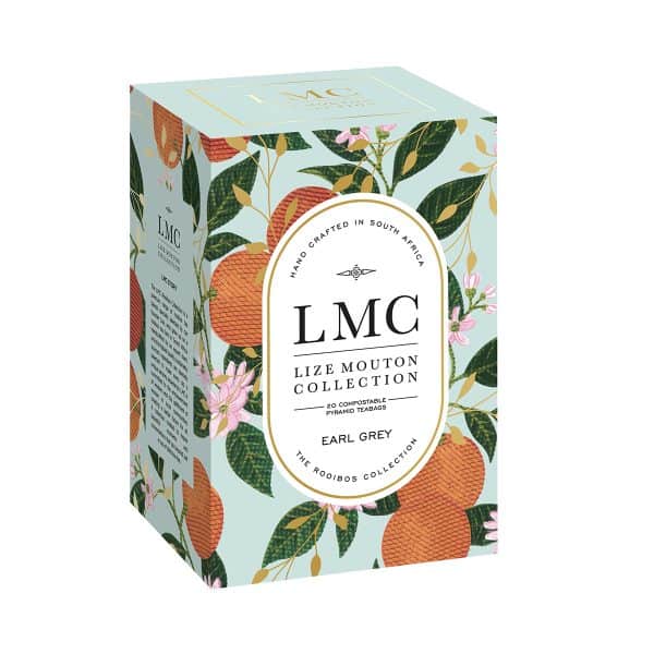 Lize Mouton Collection 20 Teabags Box - Earl Grey Rooibos Tea