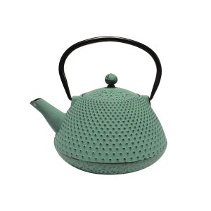 Cast Iron Teapot - Sage Pear-Shaped (700ml)