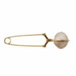 Loose Leaf Tea Strainer (Gold)