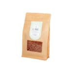 lmc pure organic rooibos loose leaf tea in brown paper pouch