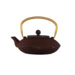 Cast Iron Teapot - Maroon Gold (800ml)