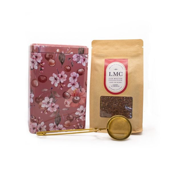 Cherry Hibiscus Loose+Tin Combo