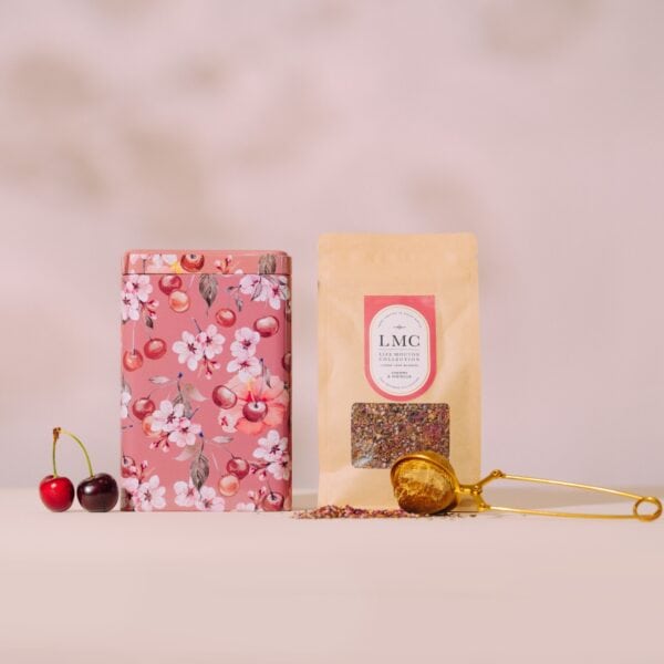 LMC Cherry and Hibiscus Loose Leaf Tea Combo (100g) - Image 2