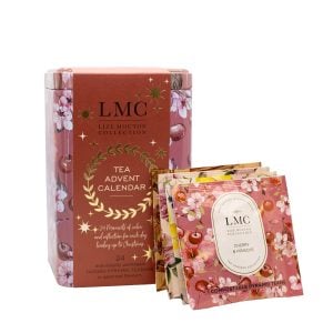 LMC Tea Advent Calendar - Cherry and Hibiscus Tin (24 x 2.5g Envelopes)