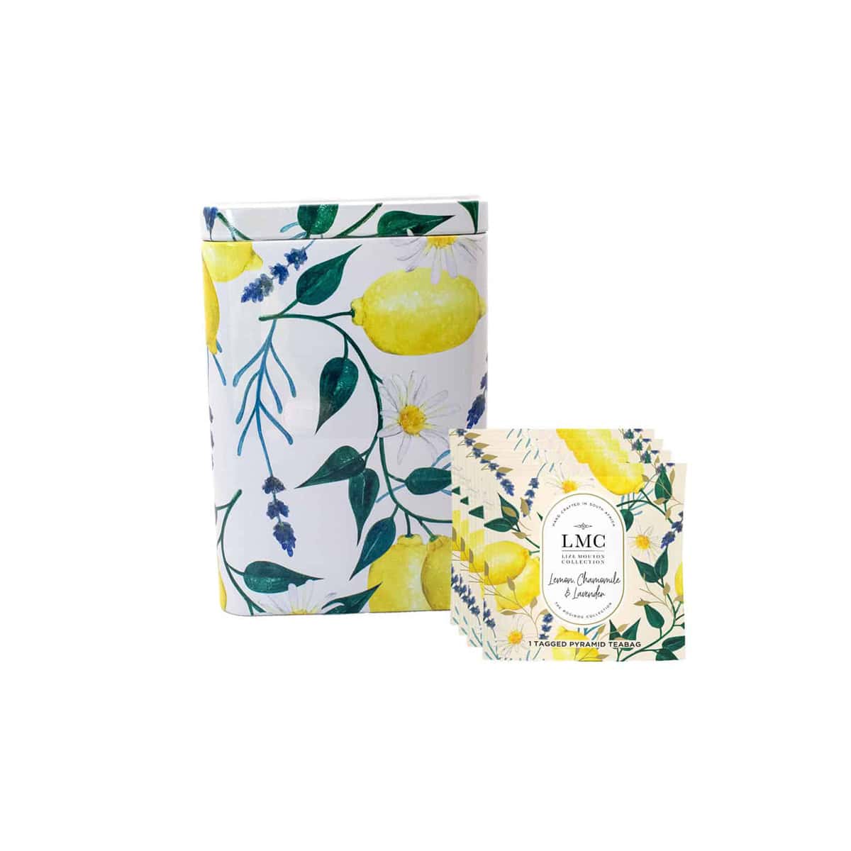 LMC Lemon, Chamomile and Lavender in Lemon Tin (15 x 2.5g Envelopes)