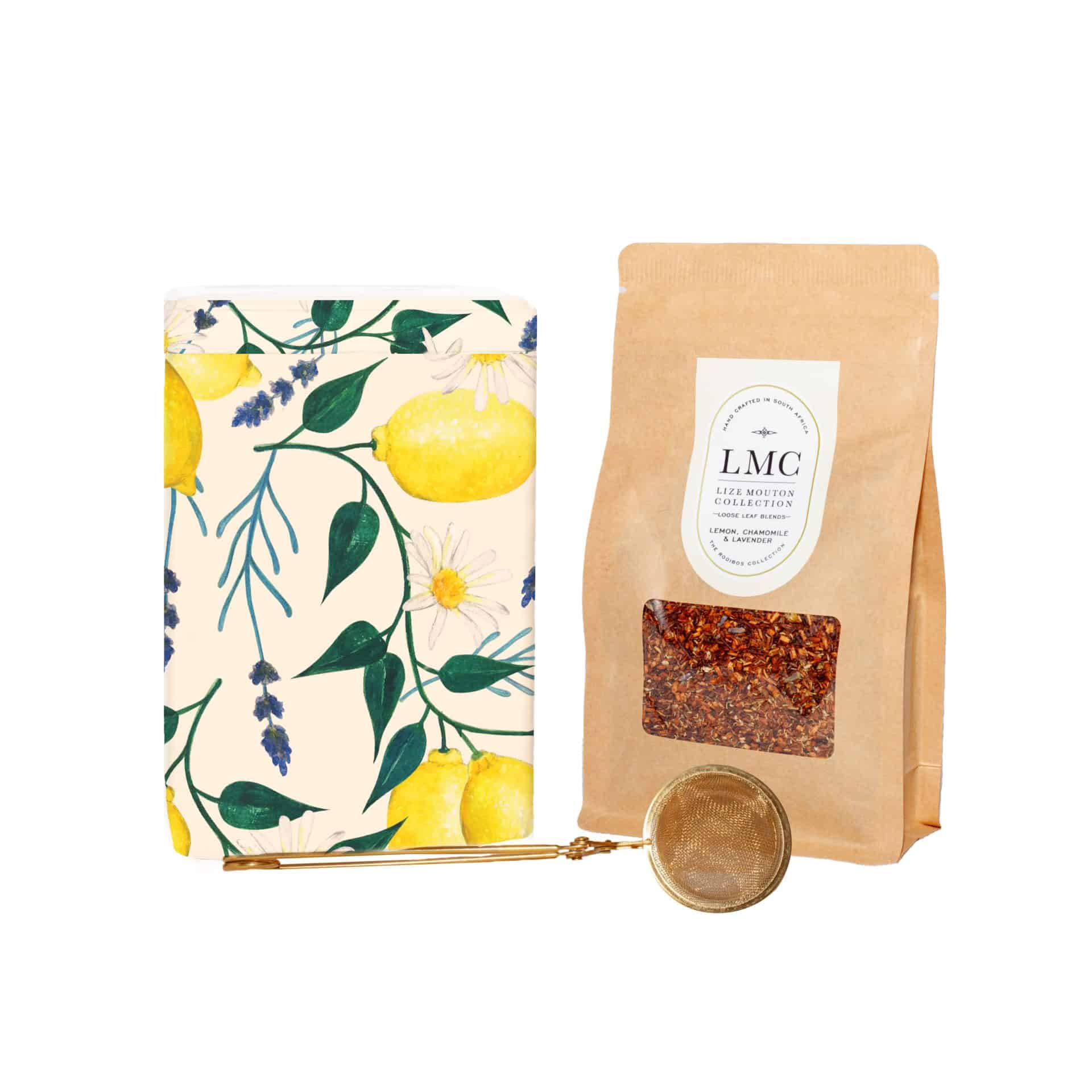 LMC Lemon, Chamomile and Lavender Loose Leaf Tea Combo (100g)