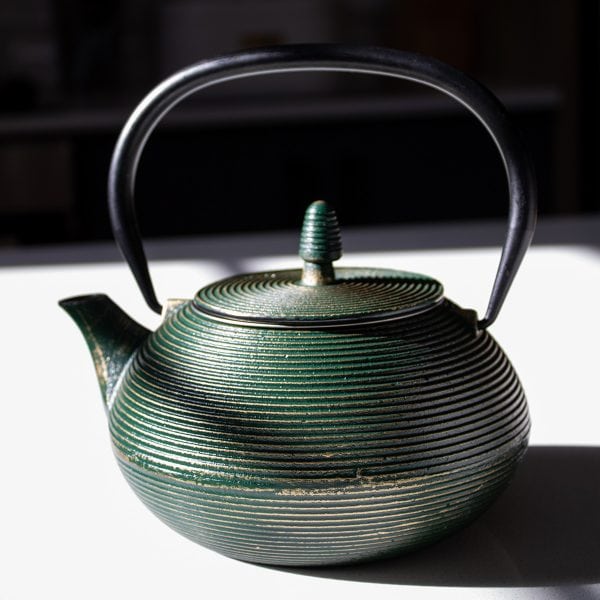 Cast Iron Teapot - Emerald Green (700ml) - Image 2