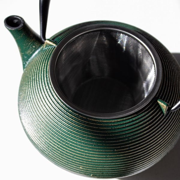 Cast Iron Teapot - Emerald Green (700ml) - Image 4