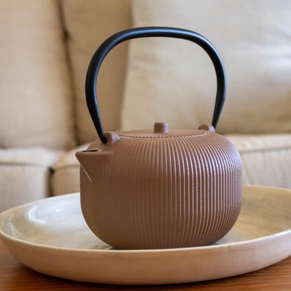 LMC Cast Iron Teapot - Sandstone (1000ml) - Image 3