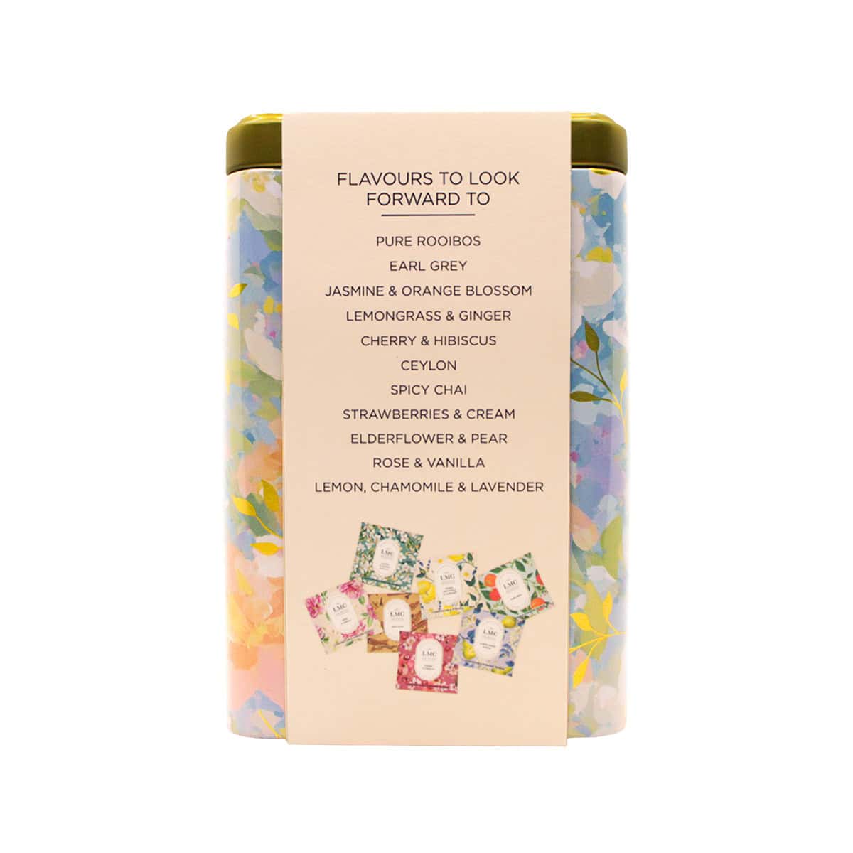 LMC Tea Advent Calendar - Festive Tin (24 x 2.5g Envelopes) - Image 3